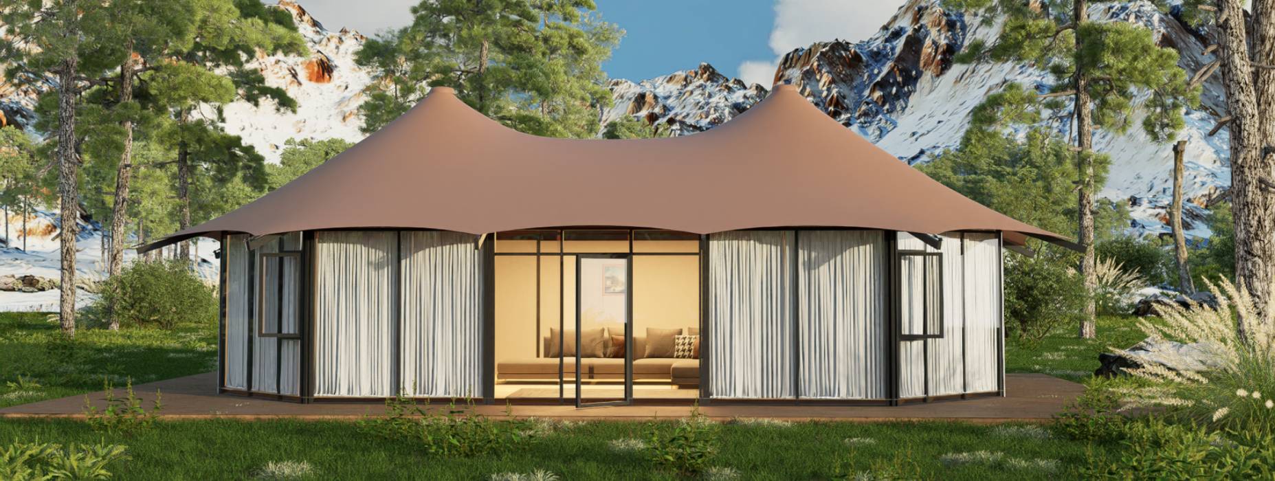 科尔沁右翼中旗移动式建筑钢结构房屋